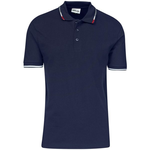 Mens Ash Golf Shirt – Navy Marked to clear 100% cotton