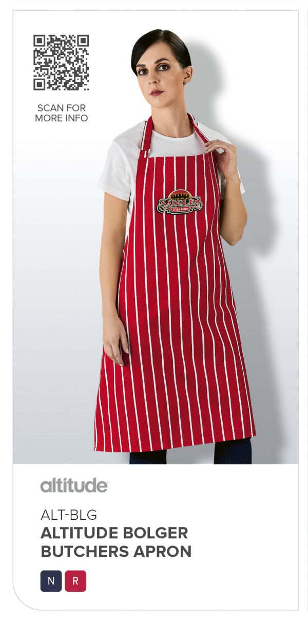 Altitude Bolger Butchers Apron Corporate gifts apron