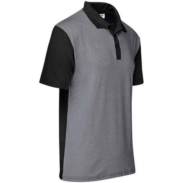 Mens Crossfire Golf Shirt – Grey Marked to clear 170gsm