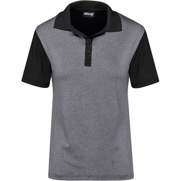 Ladies Crossfire Golf Shirt – Grey Marked to clear 170gsm