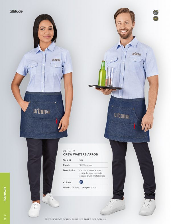 Crew Waiters Apron Corporate gifts apron