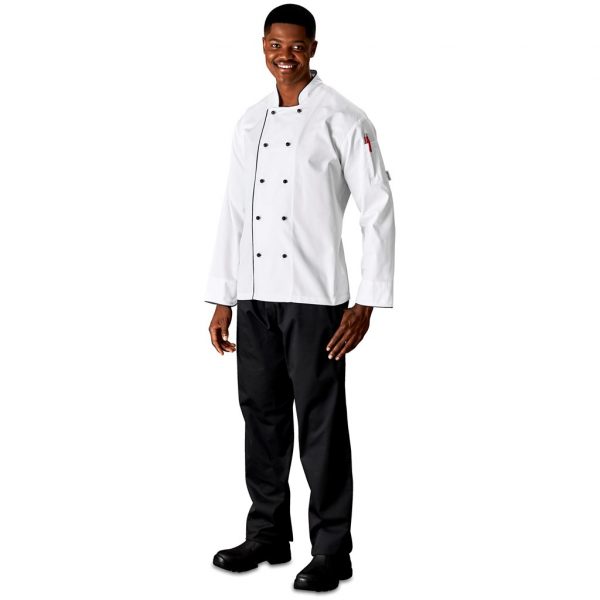 Unisex Long Sleeve Dijon Chef Jacket Hospitality chef