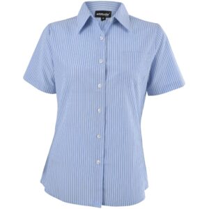 Ladies Short Sleeve Drew Shirt – Light Blue Marked to clear ladies long sleeve shirt