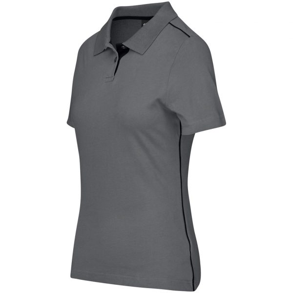 Ladies Galway Golf Shirt – Grey Marked to clear cotton