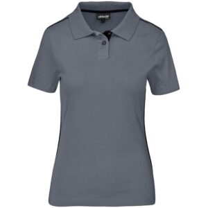 Ladies Galway Golf Shirt – Grey Marked to clear cotton