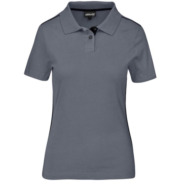 Ladies Galway Golf Shirt – Grey Marked to clear cotton