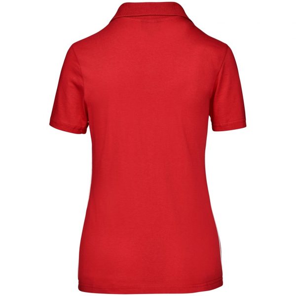 Ladies Galway Golf Shirt – Red Marked to clear cotton