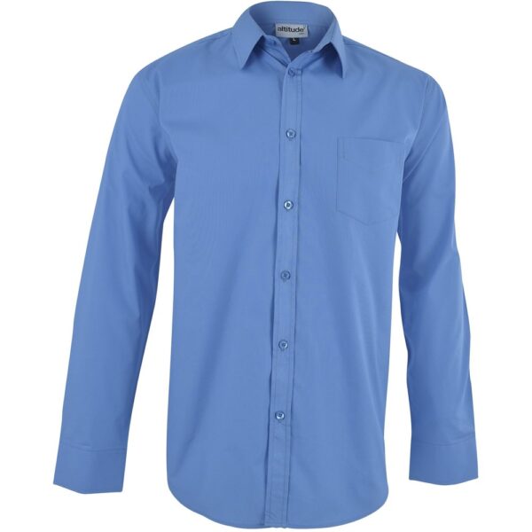 Mens Long Sleeve Haiden Shirt – Light Blue Marked to clear longsleeve shirt