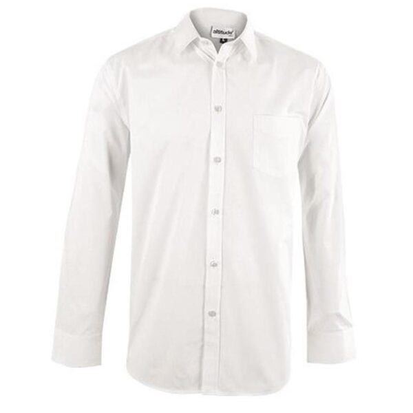 Mens Long Sleeve Haiden Shirt – White Marked to clear longsleeve shirt