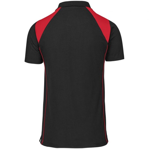 Mens Infinity Golf Shirt – Black Marked to clear golfer