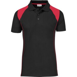 Mens Infinity Golf Shirt – Black Marked to clear golfer