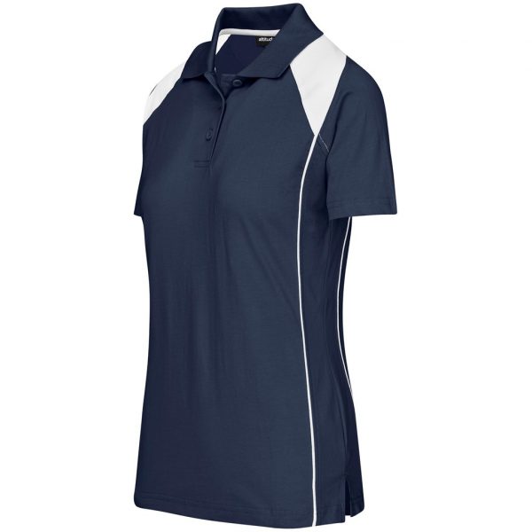 Ladies Infinity Golf Shirt – Navy Marked to clear golfer