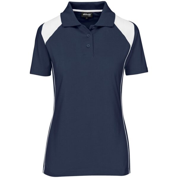 Ladies Infinity Golf Shirt – Navy Marked to clear golfer