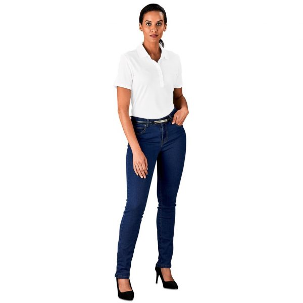 Ladies Fashion Denim Jeans Pants skirts and belts Ladies stretch denims