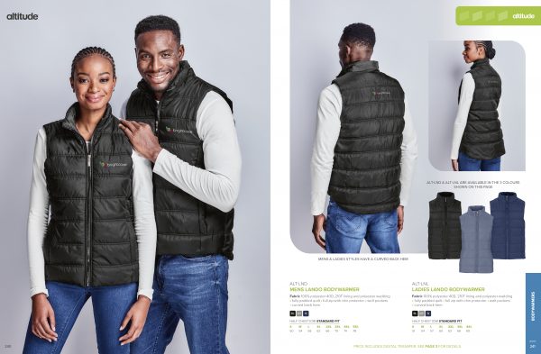 Mens Lando Bodywarmer Bodywarmers Jacket