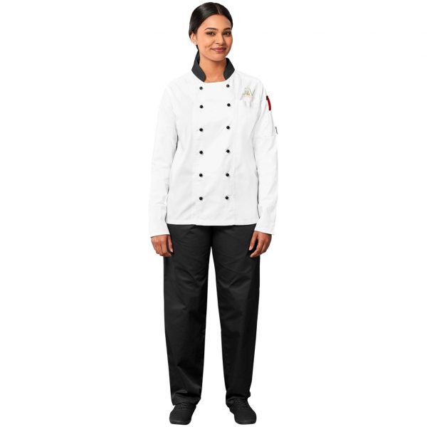 Unisex Long Sleeve Toulon Chef Jacket Hospitality