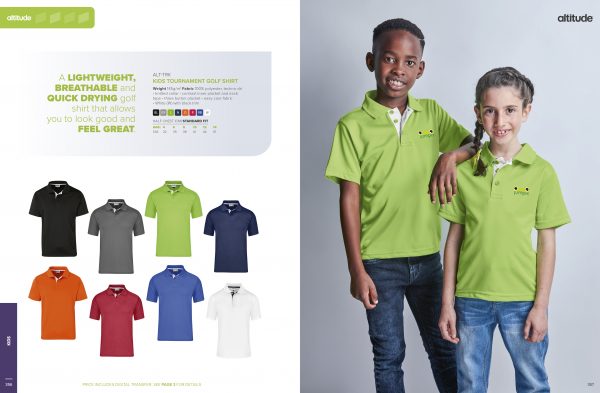 Kids Tournament Golf Shirt Golf shirts