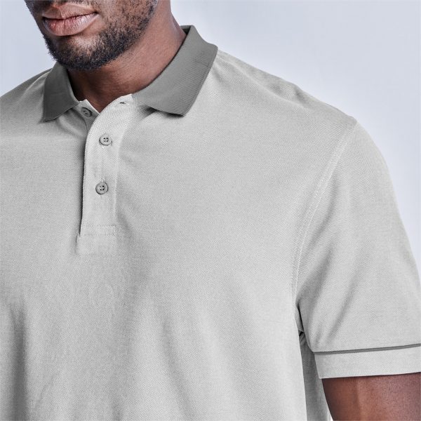 Mens Verge Golf Shirt – Light Grey Marked to clear VRG04