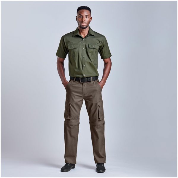 Mens Cargo Zip Off Pants Pants skirts and belts 245gsm