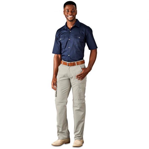 Mens Cargo Zip Off Pants Pants skirts and belts 245gsm