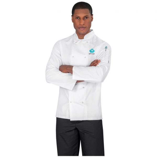 Unisex Long Sleeve Zest Chef Jacket Hospitality Chef coat