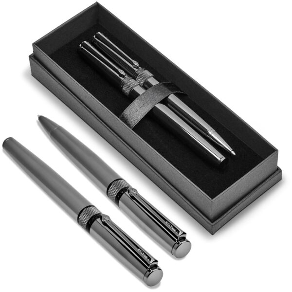 Alex Varga Phenom Ball Pen & Rollerball Set Metal pens