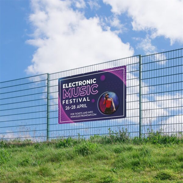 PVC Banner 2.45m x 1.5m Outdoor products PVC banner