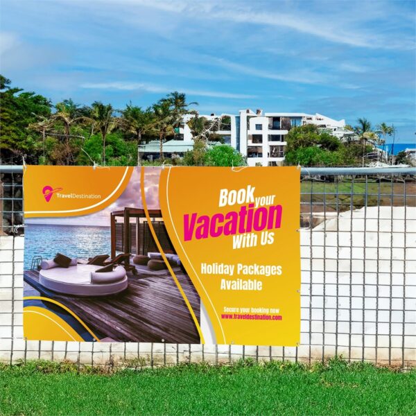 PVC Banner 2m x 1.2m Outdoor products PVC banner