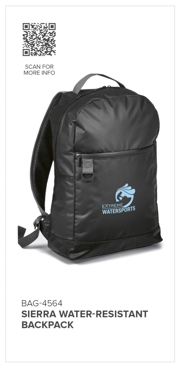 Sierra Water-Resistant Backpack Backpacks