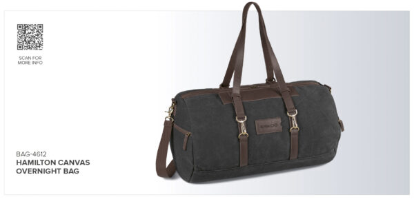 Hamilton Canvas Overnight Bag Sports bags