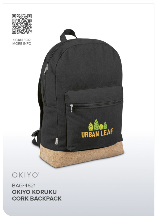 Okiyo Koruku Cork Backpack Backpacks