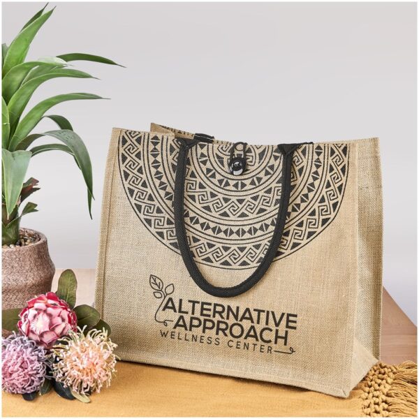 Okiyo Kashira Jute Tote Eco-friendly bags