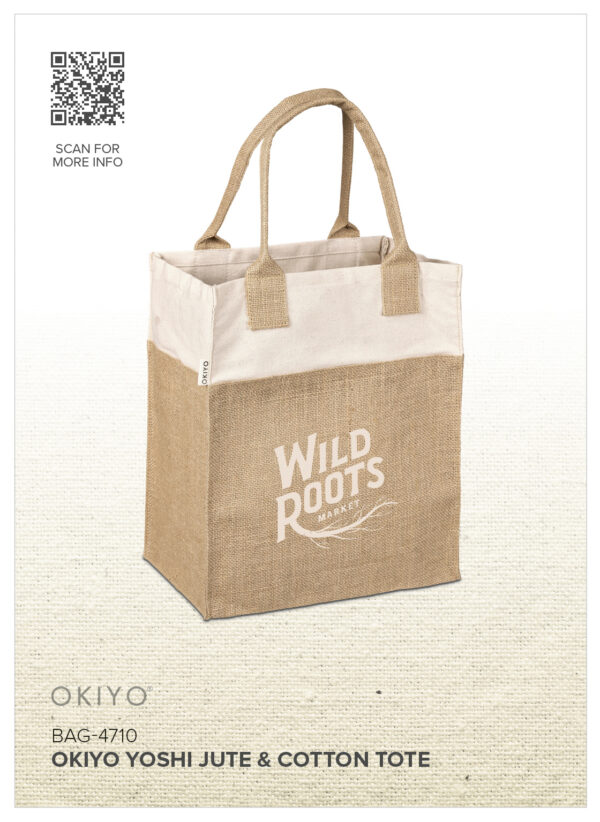 Okiyo Yoshi Jute & Cotton Tote Corporate gifts