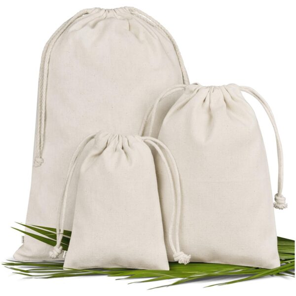 Okiyo Chikara Midi Cotton Drawstring Pouch Drawstring bags