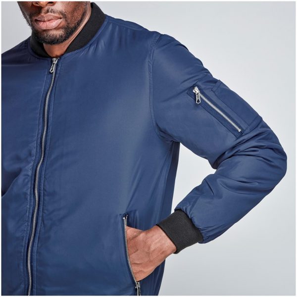 Mens Crusader Bomber Jacket – Navy Marked to clear