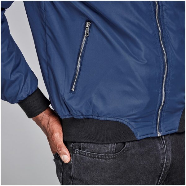 Mens Crusader Bomber Jacket – Navy Marked to clear