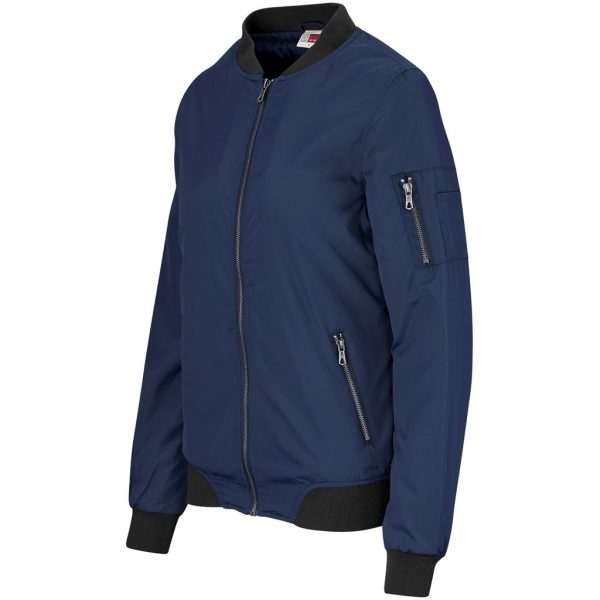 Ladies Crusader Bomber Jacket – Navy Marked to clear