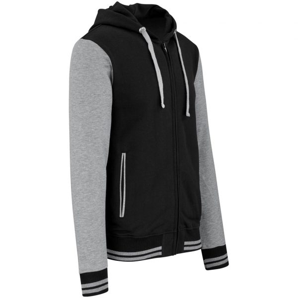 Mens Princeton Hooded Sweater – Black Marked to clear