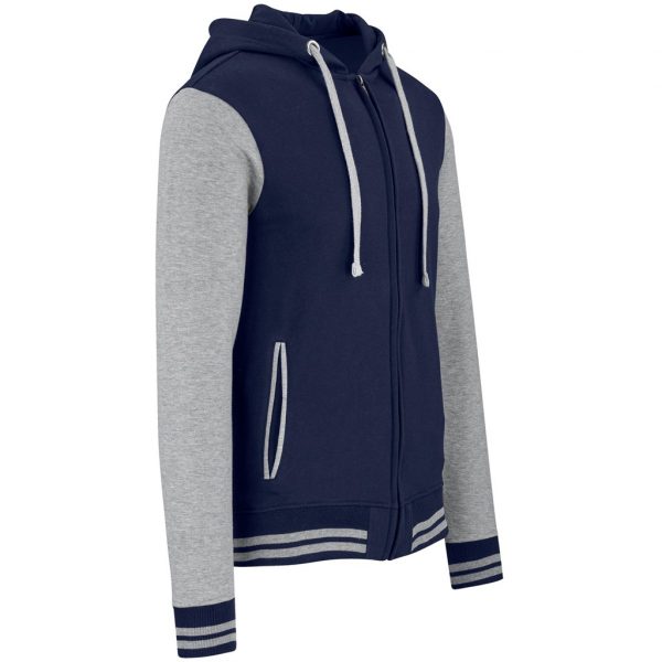 Mens Princeton Hooded Sweater – Navy Marked to clear