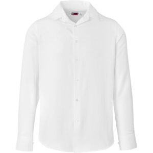 Mens Long Sleeve Wallstreet Shirt – White Marked to clear