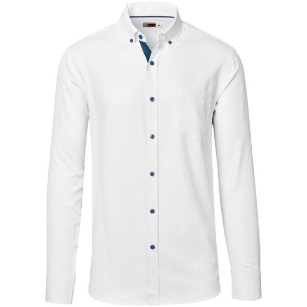 Mens Long Sleeve Casablanca Shirt – Navy Marked to clear