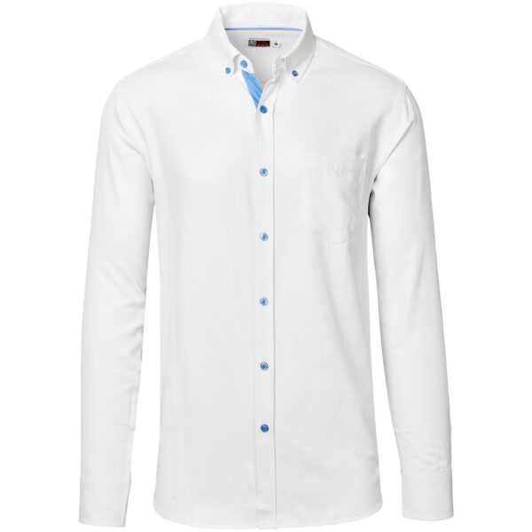 Mens Long Sleeve Casablanca Shirt – Sky Blue Marked to clear