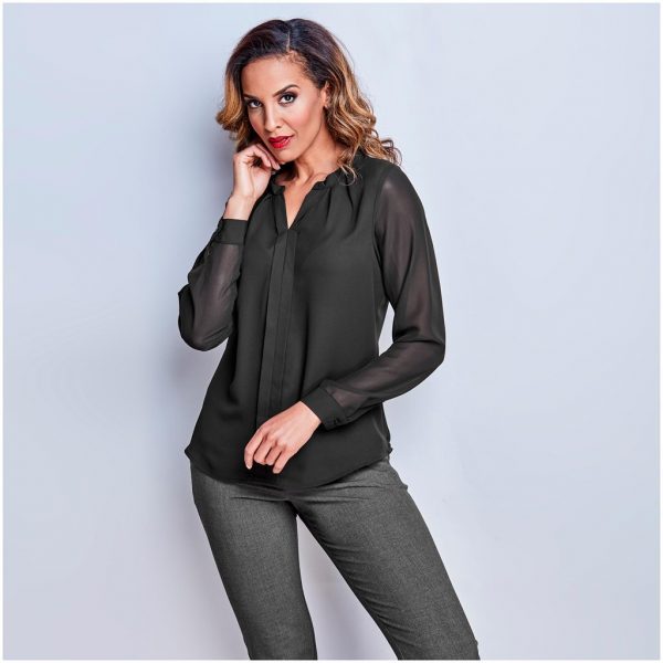 Ladies Long Sleeve Zenobia Blouse Lounge shirts