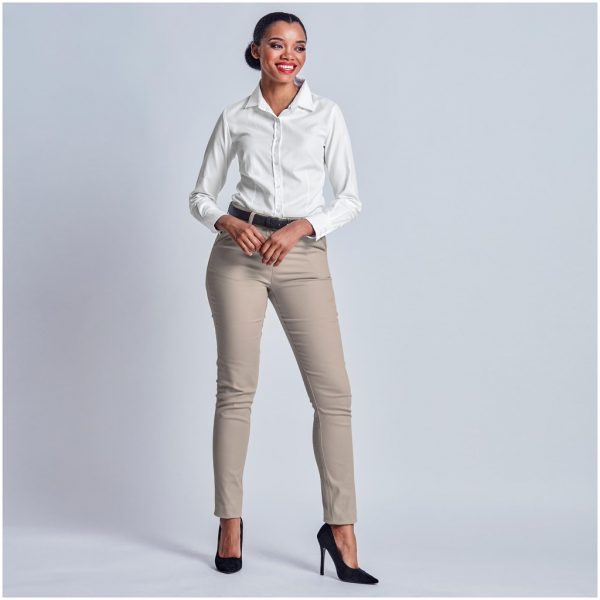 Ladies Superb Stretch Chino Pants Pants skirts and belts