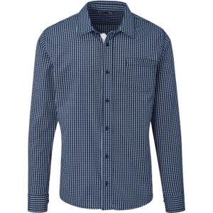 Mens Long Sleeve Kenton Shirt – Navy Marked to clear