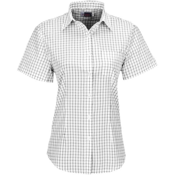 Ladies Short Sleeve Aston Shirt – White Marked to clear NULL