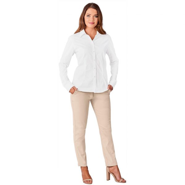 Ladies Long Sleeve Milano Shirt Lounge shirts