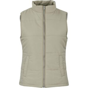 Ladies Rego Bodywarmer – Khaki Marked to clear