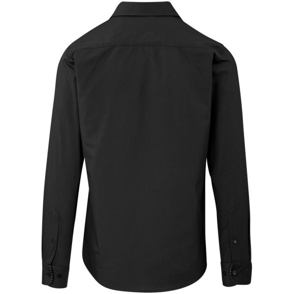 Mens Long Sleeve Warrington Shirt – Black Marked to clear