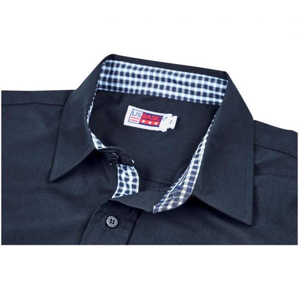 Mens Long Sleeve Warrington Shirt – Navy Marked to clear